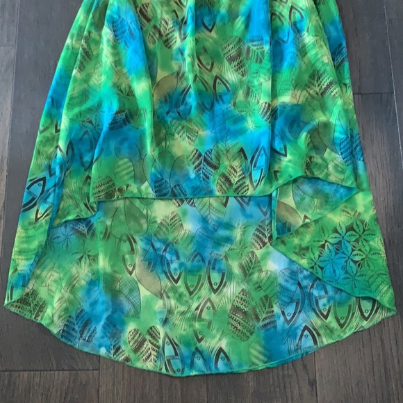 Strapless Summer Hi-low Dress - Picture 8 of 9